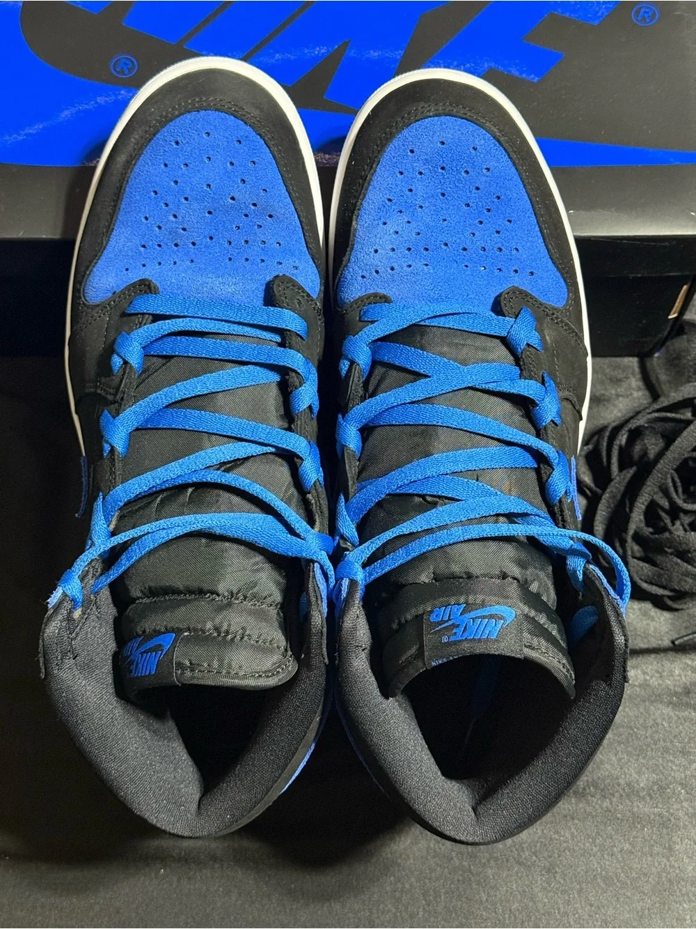 Men's Size 12 - Jordan 1 Retro High OG Royal Reimagined